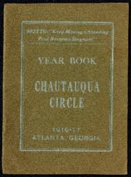 Chautauqua Circle Yearbook, 1915-1916