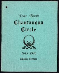 Chautauqua Circle Yearbook, 1945-1946