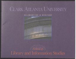 Clark Atlanta SLIS Brochure, circa 1995