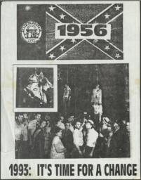 "1993: It's Time For A Change" Flyer, 1993