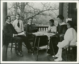 George A. Towns Family Portrait, circa 1915