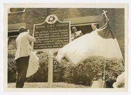 Bethel AME Church Sign Unveiling, circa 1960