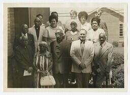 Churchgoers at Bethel AME Church, circa 1960