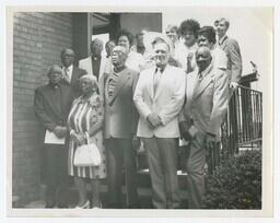 Churchgoers at Bethel AME Church, circa 1960