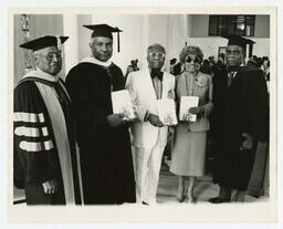 Honoree Program with Dr. Robert Threatt, George A. Sewell, and Ossie Davis, circa 1970