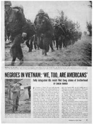 Negros in Vietnam: 'We, Too, Are Americans'