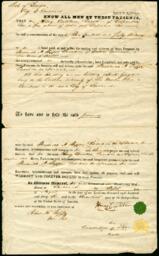 Legal Document Concerning Purchase of a Building, August 5, 1845