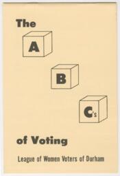 "The ABC's of Voting", 1967