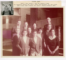 John H. Wheeler with Group, circa 1960