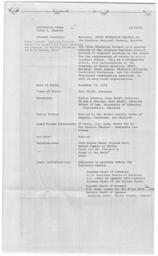 Curriculum Vitae of Wiley A. Branton, October 10, 1962