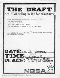 "The Draft: Are YOU Willing To DIE for This Country?", circa 1980