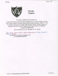 National Guardsmen Florida Chapter, 9/22/2014