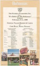 "It's Better In The Bahamas" Weekend flyer, Feb. 9-11, 1990