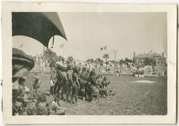 Audience and Performers at Sports Field, circa 1911