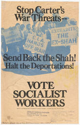 "Vote Socialist Workers", circa 1979