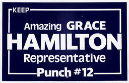 "Amazing Grace Hamilton", circa 1984