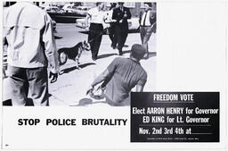 "Stop Police Brutality", circa 1963