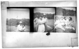 Contact Sheet of Unidentified People, circa 1942