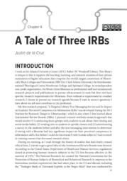 A Tale of Three IRBs, 2020