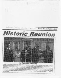 "Historic Reunion", April 2, 2000