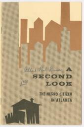 A Second Look, The Negro Citizen in Atlanta, 1960