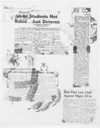 News Clippings, circa 1960