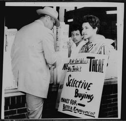 Students Picketing Stores, circa 1960