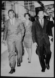 Lonnie King, Marilyn Price, Martin Luther King, Jr., October 19, 1960