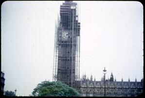 Big Ben Clock Tower, circa 1955