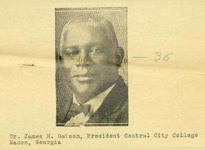 Dr. James H. Gadson, circa 1934