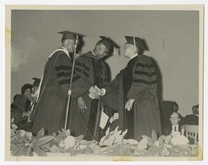 Commencement, James Brawley, James H. Touchstone, June 1965