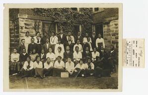 Clark College Class Photo 1921, 1921