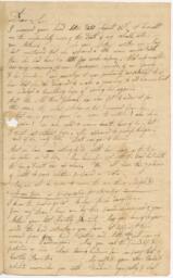 Correspondence, Abiel Brown to Seth Thompson, September 27, 1814