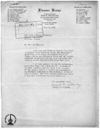 Correspondence Between Dr. Rufus E. Clement and Alberta M. Calloway, June 3, 1942