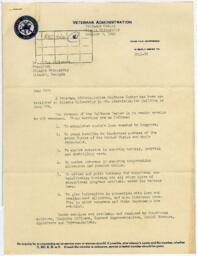 Correspondence Between Dr. Rufus E. Clement and Quentin S. Doty, October 9, 1946