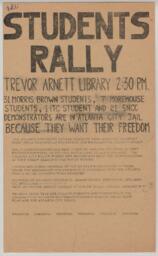 SNCC Flyer, circa 1965