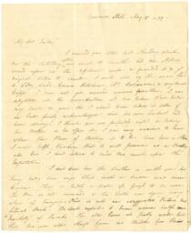 Correspondence to William Buck from Catherine Clarkson, May 5, 1799