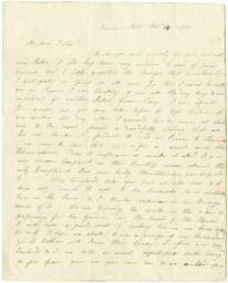 Correspondence to William Buck from Catherine Clarkson, February 10, 1800