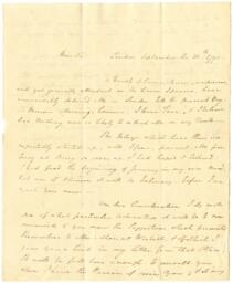 Correspondence to William Buck from Thomas Clarkson, September 10, 1793