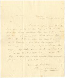 Correspondence to William Buck and Thomas Clarkson, July 23, 1798