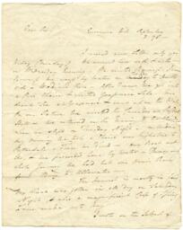 Correspondence to William Buck from Thomas Clarkson, September 3, 1798