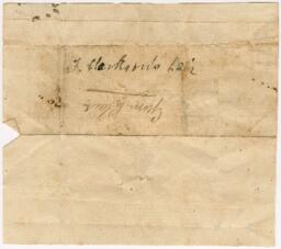 Envelope and Lock of Thomas Clarkson's Hair, circa 1800