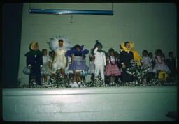 Children Stand on Stage, August 1961