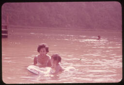 Anna Henderson and Children, circa 1965