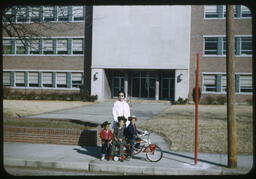 Anna Henderson and Children, February 1959