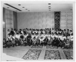 Virginia Lacy Jones at Alumni Banquet, circa 1965