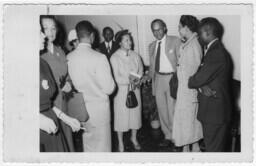 People at a Library School Event, circa 1956