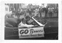 Felipe Alou at Braves Pennant Rally, circa 1969