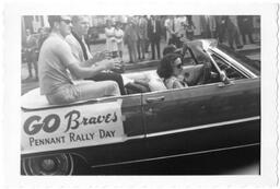 "Go Braves Pennant Rally Day," circa 1969