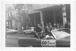 Orlando Cepeda and Clete Boyer at Braves Pennant Rally, circa 1969